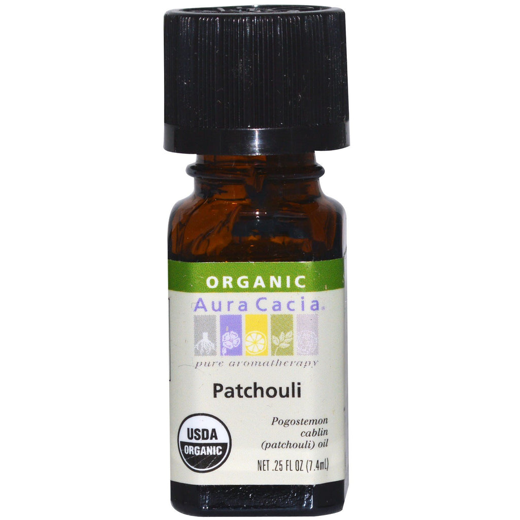 Aura Cacia, , Patchouli, .25 fl oz (7.4 ml)