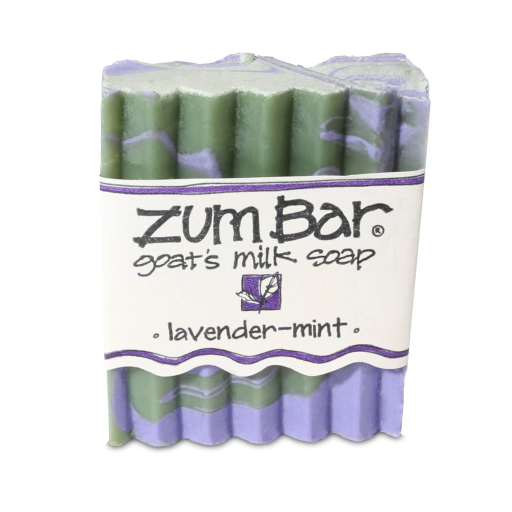 Indigo Wild, Zum Bar, Savon au lait de chèvre, Lavande-Menthe, Barre de 3 oz