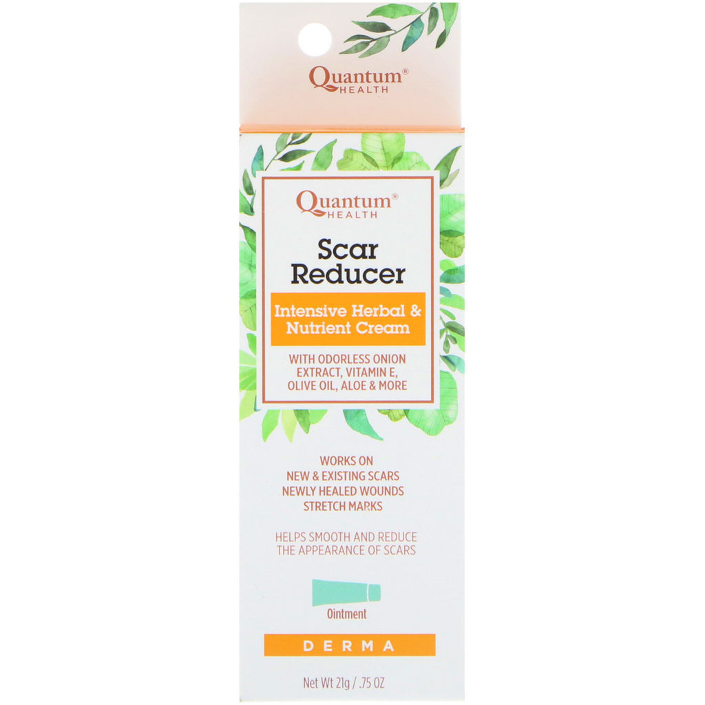 Quantum Health Scar Reducer Intensive Herbal & Nutrient Cream .75 oz (21 g)