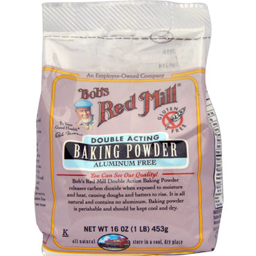 Bob's Red Mill, Baking Powder, Gluten Free, 16 oz (453 g)
