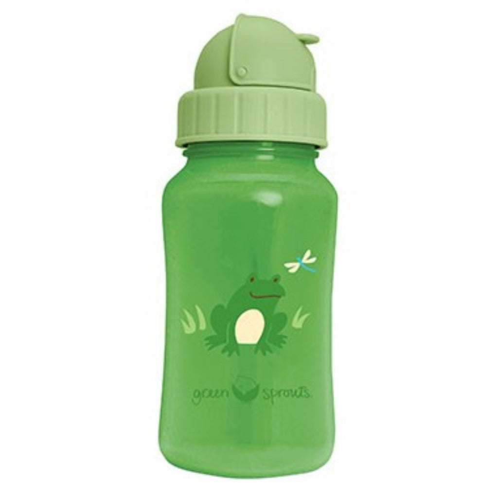 iPlay Inc., Green Sprouts, Aqua Bottle, Green, 10 oz (300 ml)