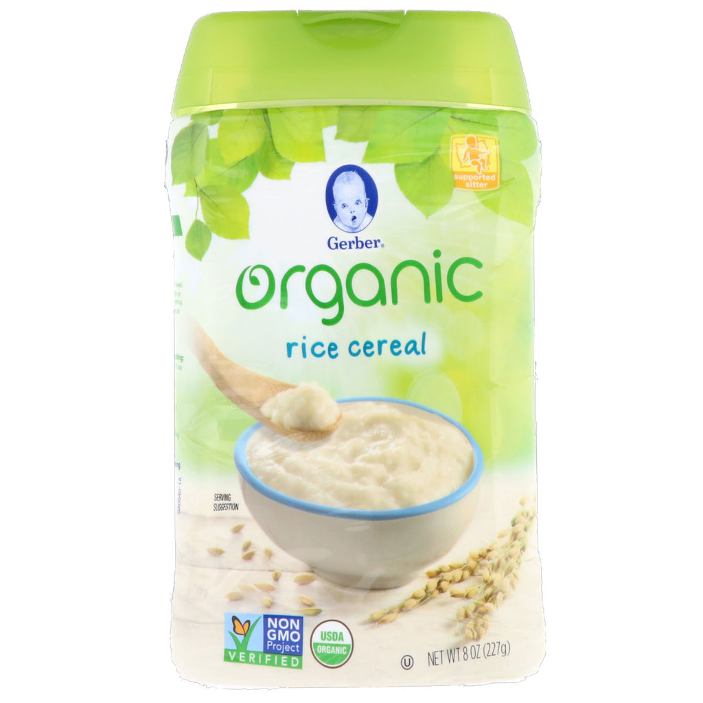 Gerber Rice Cereal Supported Sitter 8 oz (227 g)