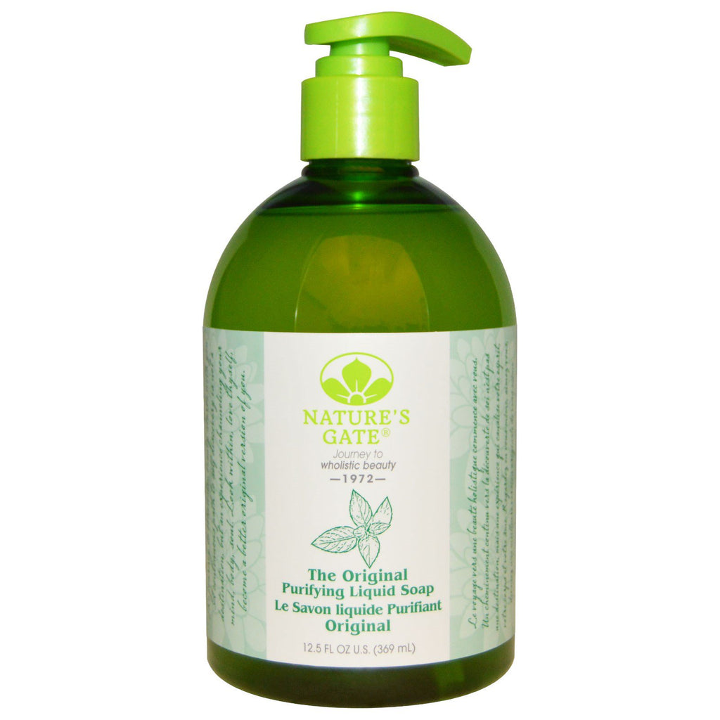 Nature's Gate, The Original Purifying Liquid Soap, 12.5 fl oz (369 ml)