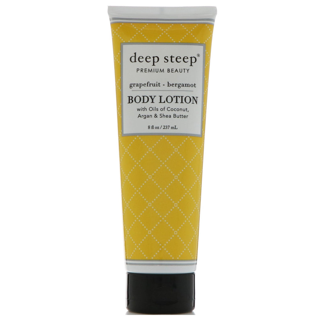 Deep Steep, Body Lotion, Grapefruit - Bergamot, 8 fl oz (237 ml)