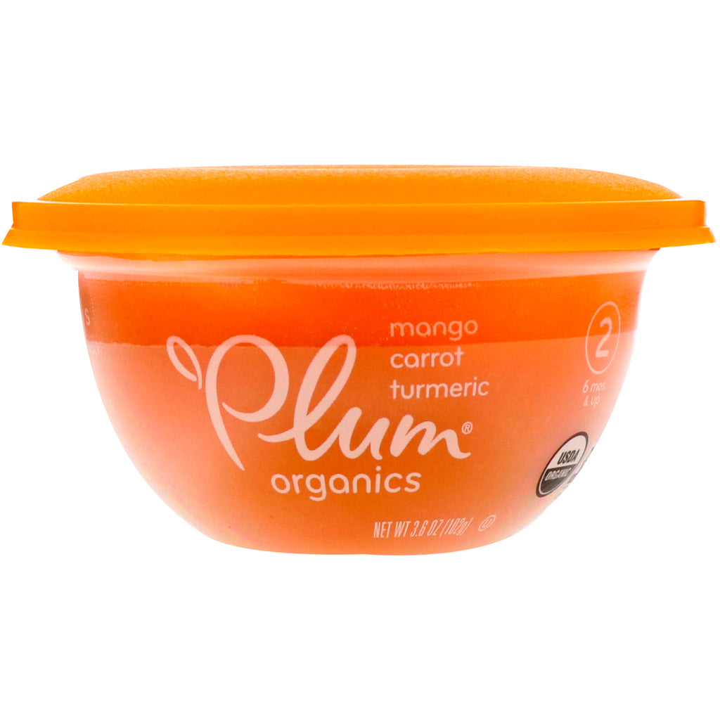 Plum s Baby Bowl Stage 2 Mango Carrot Turmeric 3.6 oz (102 g)