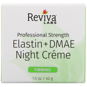Reviva Labs, Elastin + DMAE Night Creme, 1.5 oz (42 g)