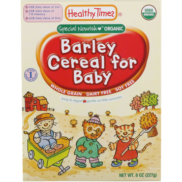 Healthy Times  Cereal for Baby Barley 8 oz (227 g)
