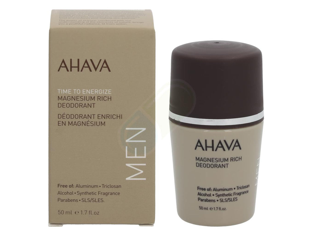 Ahava Men Roll-On Magnesium Rich Deodorant 50 ml