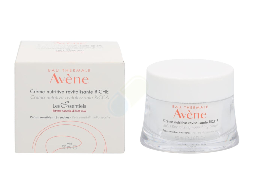 Avene Les Essentiels Rich Revitalizing Nourishing Cream 50 ml