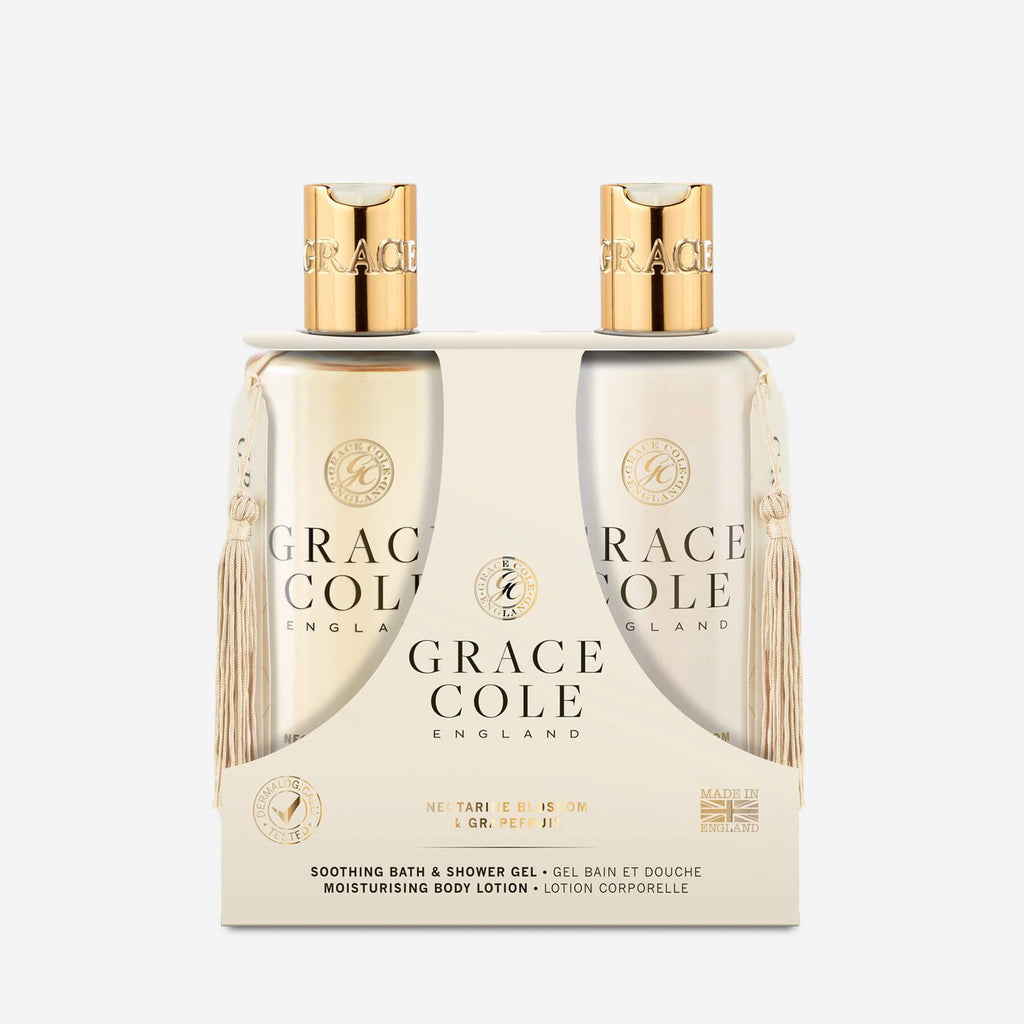 Grace Cole Nectarine Blossom & Grapefruit Body Care Duo Set