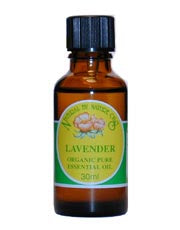 Lavender Organic Essential Oil 30ml