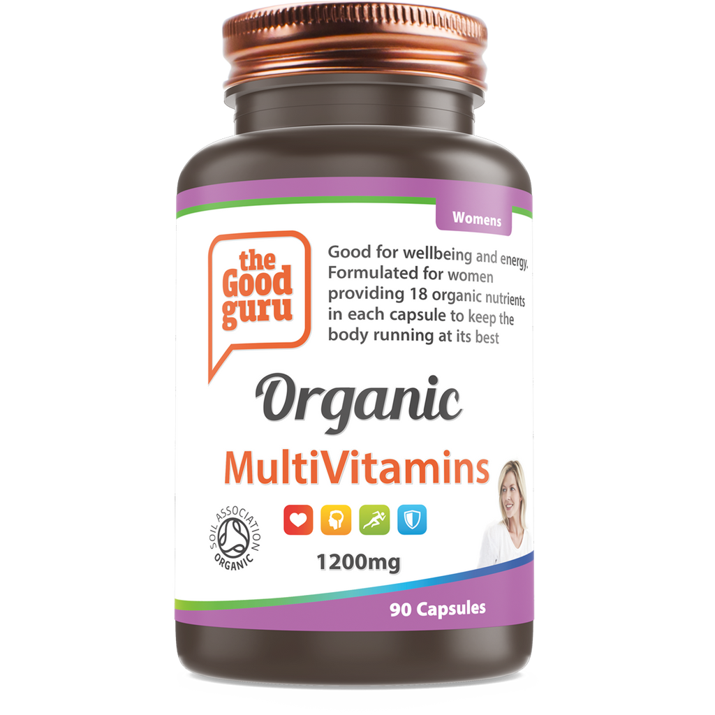 The Good Guru, Organic MultiVitamin Women, 90 Capsules