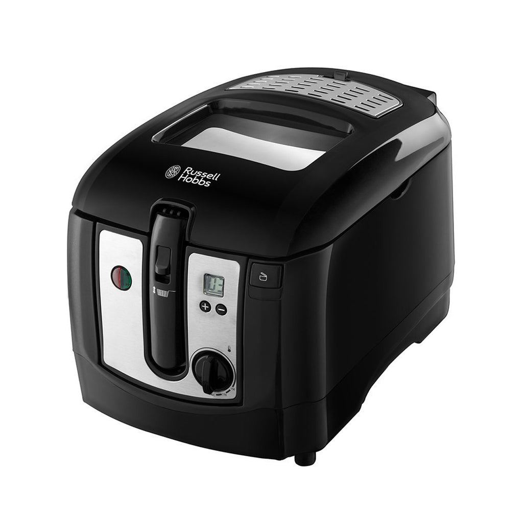 Russell Hobbs Deep Fat Fryer| 3L Oil 1.2kg Food |2.3kW | Blk-Dig