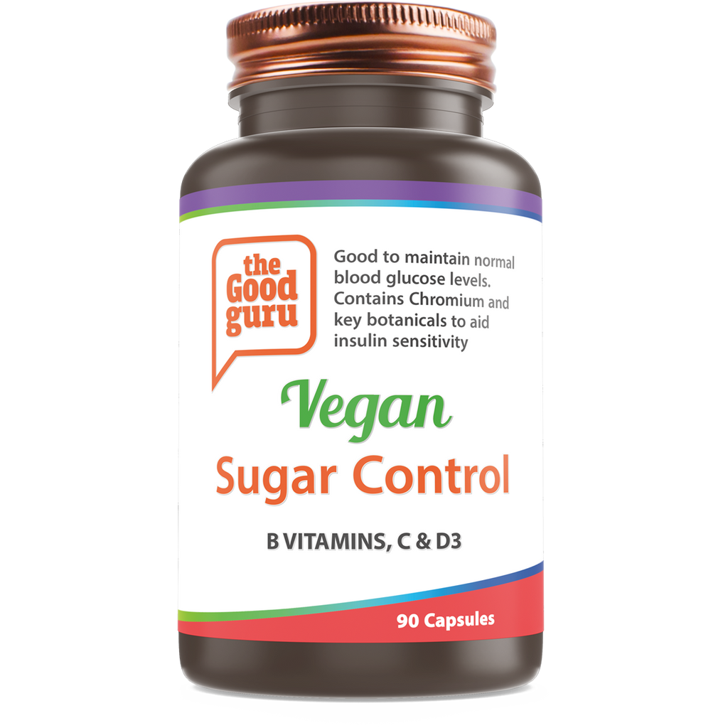 The Good Guru, Vegan Sugar Control, 90 Capsules