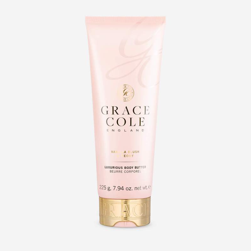 Grace Cole Vanilla Blush & Peony Body Butter 225g