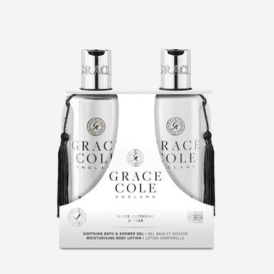 Grace Cole White Nectarine & Pear Body Care Duo Set