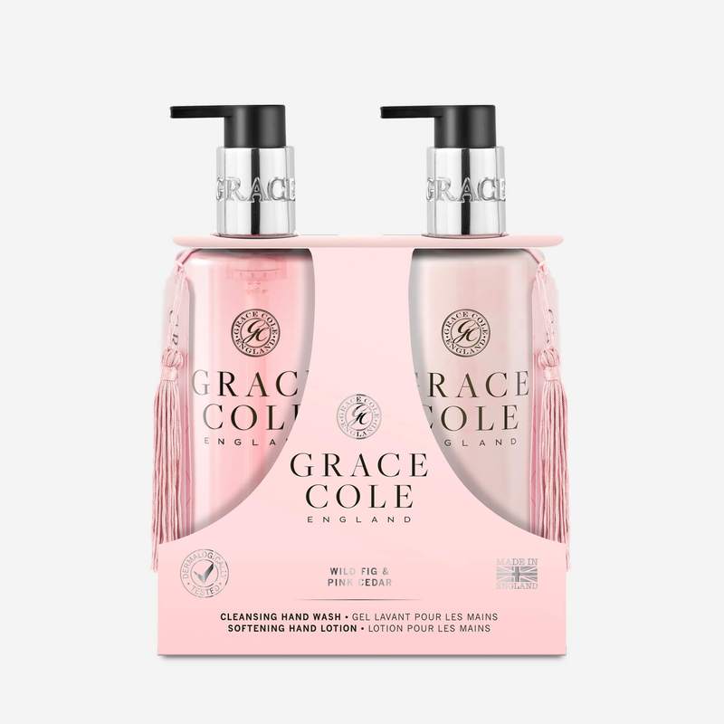 Grace Cole Wild Fig & Pink Cedar Hand Care Duo Set