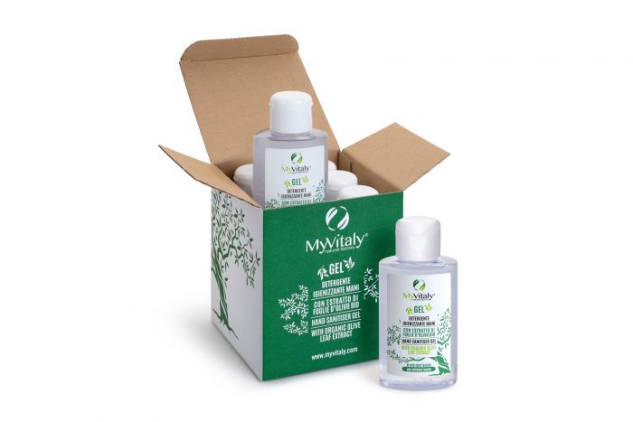 MYVITALY HAND SANITIZER 80ML 72 bottles Box x 80ml