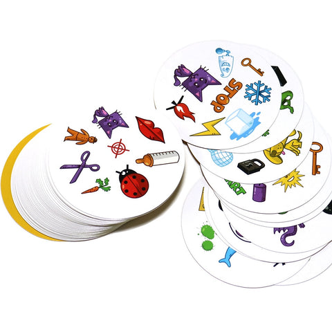70mm spot board games mini style for kids like it classic education card game English version home party fun