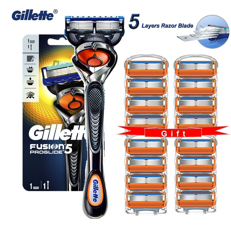 Gillette Fusion ProGlide Power, Maquinilla de afeitar con tecnología  FlexBall en mango y 1 cuchilla de afeitar para hombres, Maquinillas de  afeitar