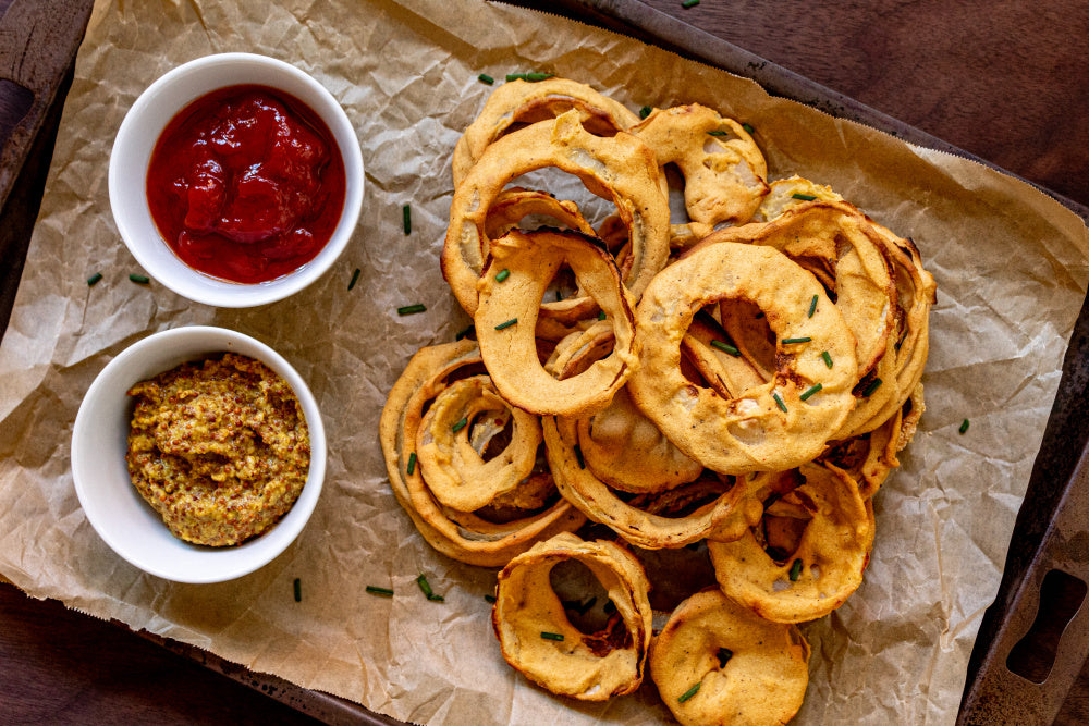 Gluten Free Baked Onion Rings Recipe Using Bob's Red Mill Products