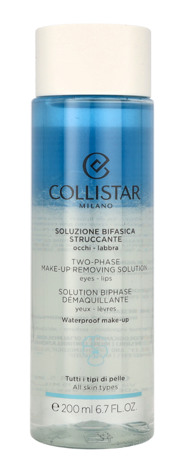 Collistar Two-Phase Make-Up Removing Solution 200 ml