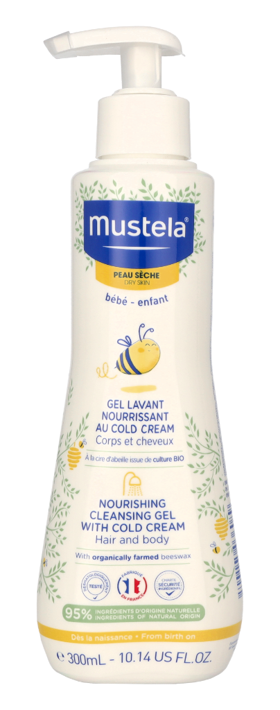 Mustela Dry Skin Nourishing Cleansing Gel Cold Crm 300 ml