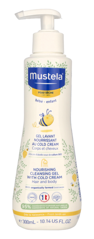 Mustela Dry Skin Nourishing Cleansing Gel Cold Crm 300 ml