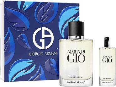 ARMANI ACQUA DI GIO HOMME SET: EDP SPRAY 100ML + EDP  SPRAY 15ML