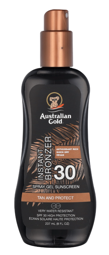 Australian Gold Spray Gel Instant Bronzer SPF30 237 ml