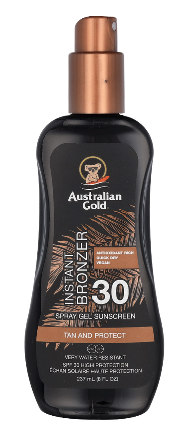 Australian Gold Spray Gel Instant Bronzer SPF30 237 ml