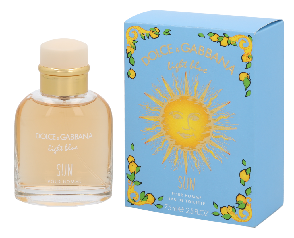 Dolce & Gabbana Light Blue Sun Pour Homme Edt Spray 75 ml