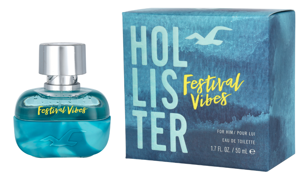 Hollister Festival Vibes For Him Edt Spray 50 ml