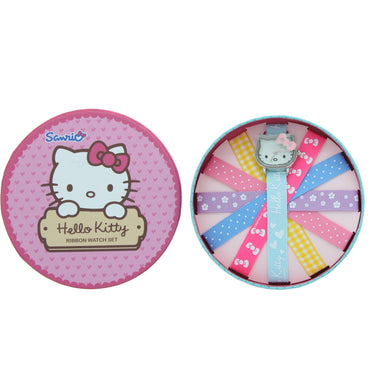 Hello Kitty Ribbon Watch Set Uhr