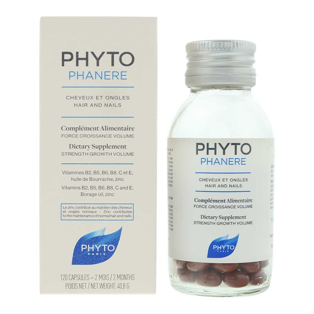 Phyto Phytophanère Hair  Nails Capsules 120pcs