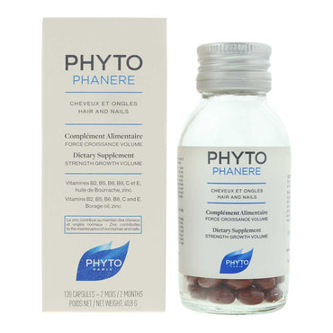 Phyto Phytophanère Hair  Nails Capsules 120pcs