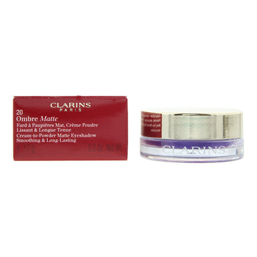 Clarins Ombre Matte Cream-To-Powder 20 Ultra Violet Eye Shadow 7g