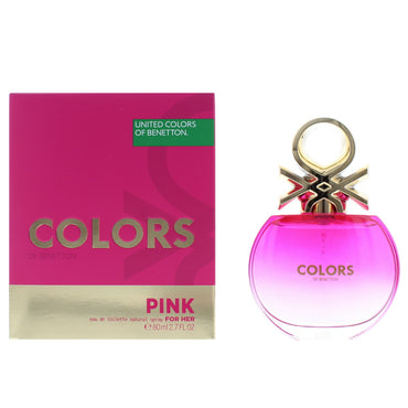 Benetton Colours De Benetton Pink Eau de Toilette 80ml