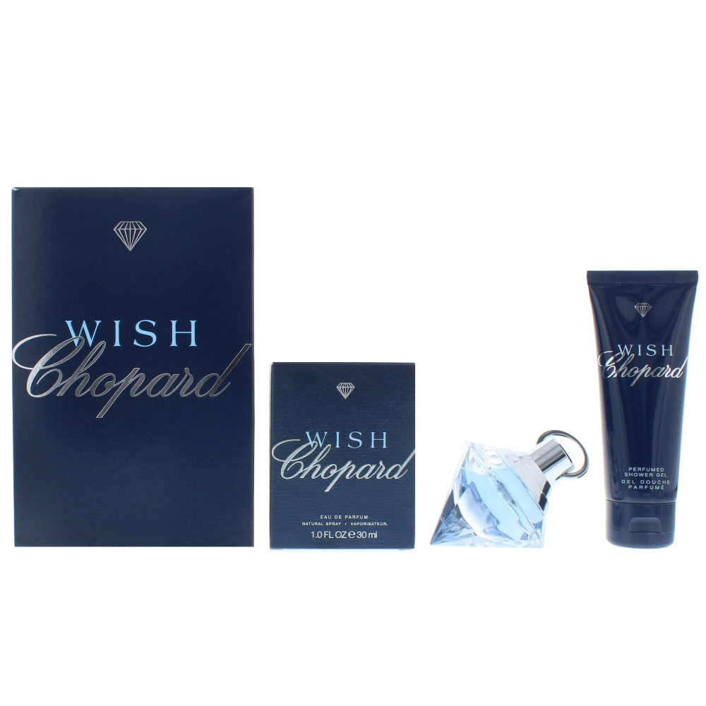 Chopard Wish Eau de Parfum Gift Set : Eau de Parfum 30ml - Shower Gel 75ml