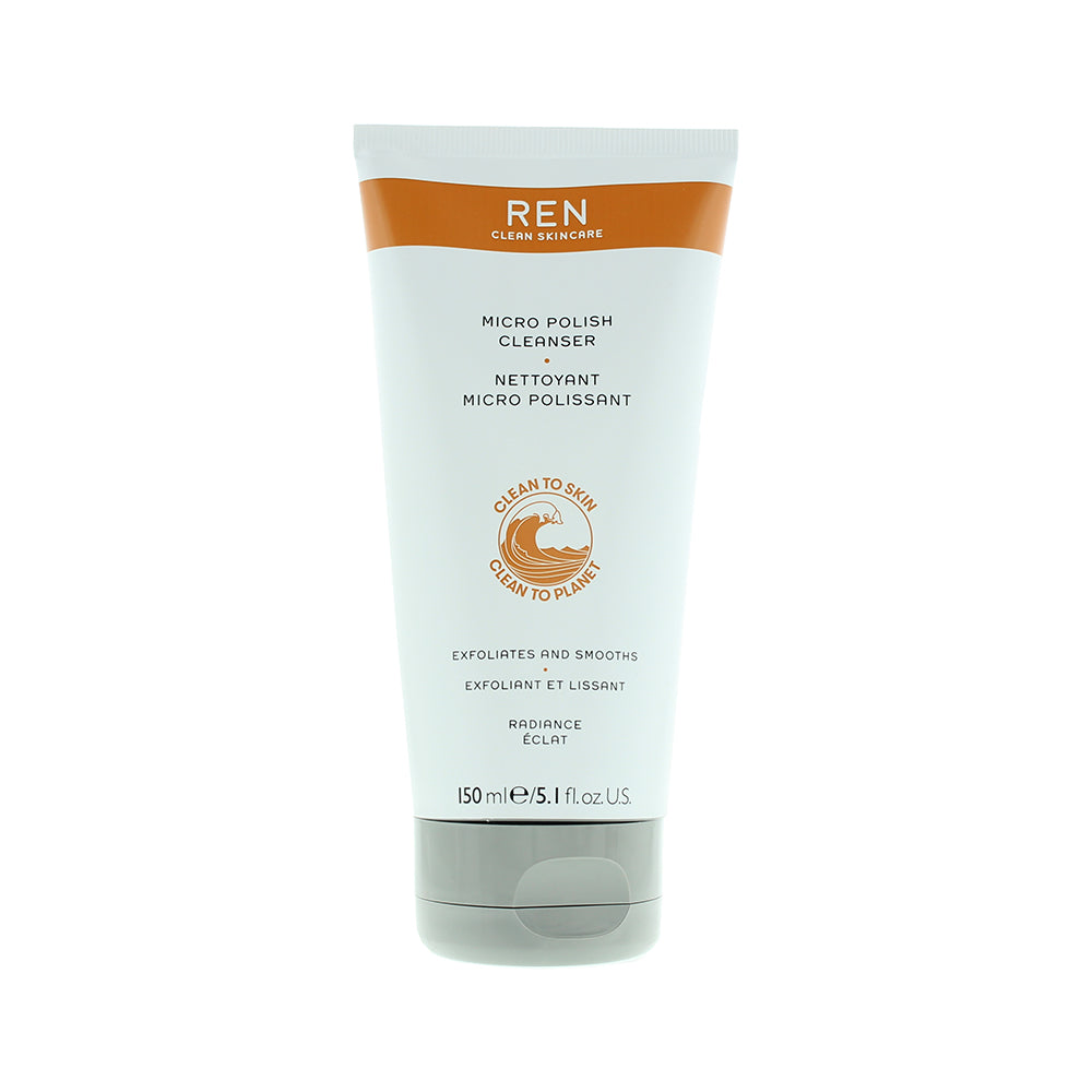 Ren Radiance Micro Polish All Skin Types Cleanser 150ml