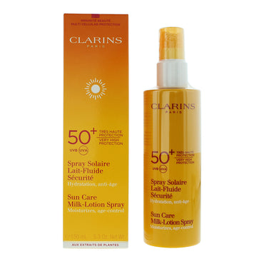 Clarins Sun Care Spf 50+ Milk-Lotion Spray 150ml