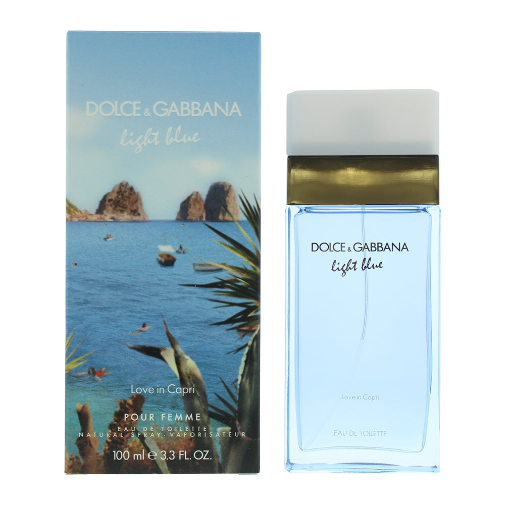 Dolce & Gabbana Light Blue Love In Capri Pour Femme Eau de Toilette 100ml