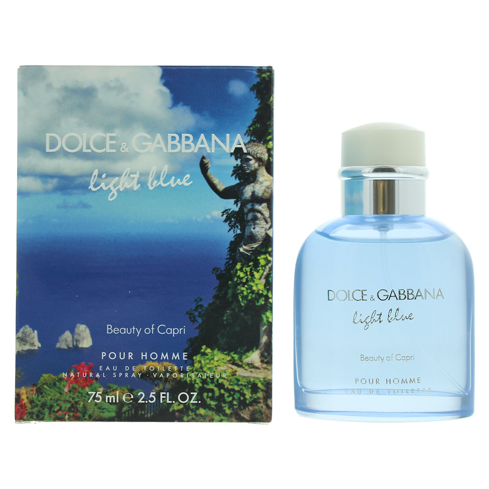 Dolce & Gabbana Light Blue Beauty Of Capri Pour Homme Eau de Toilette 75ml