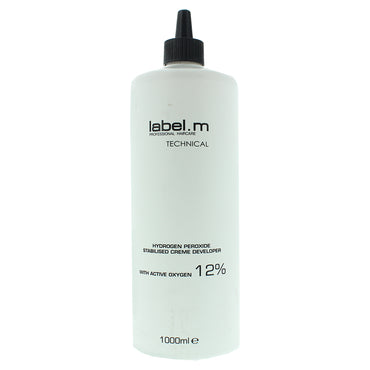 Label M Technical Hydrogen Peroxide Stabilised For Bleach And Dye Cream Develope