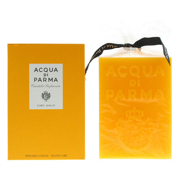 أكوا دي بارما شمعة كولونيا مكعبة صفراء 1000 جرام