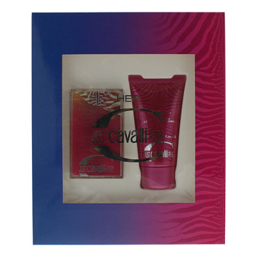 Roberto Cavalli Just Cavalli Pink Eau de Toilette Gift Set : Eau de Toilette 30ml - Body Lotion 75ml