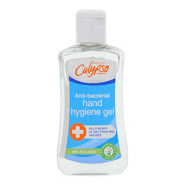 Higienização antibacteriana das mãos Calypso contém álcool gel 70% 100ml