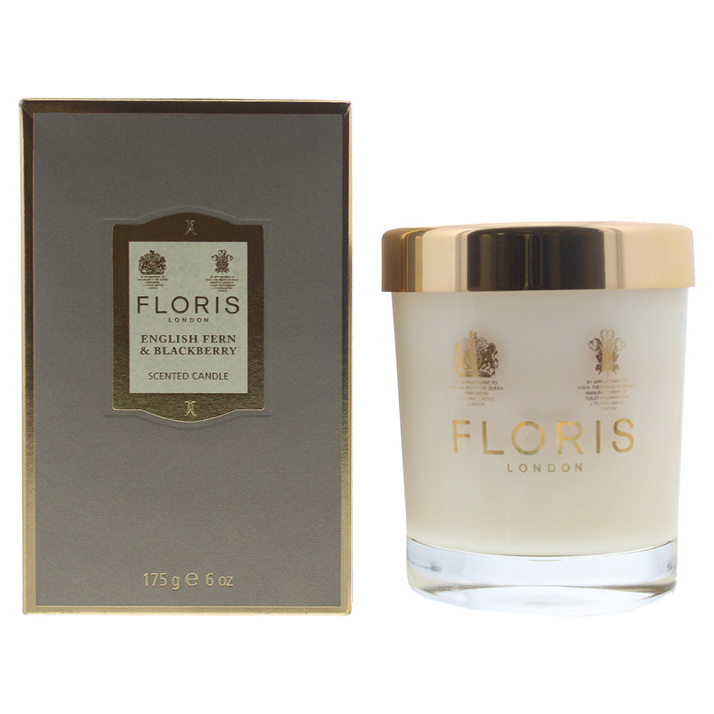 Floris English Fern  Blackberry Scented Candle 175g