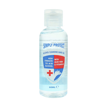 Simply Protect gel limpiador de manos con alcohol 60ml