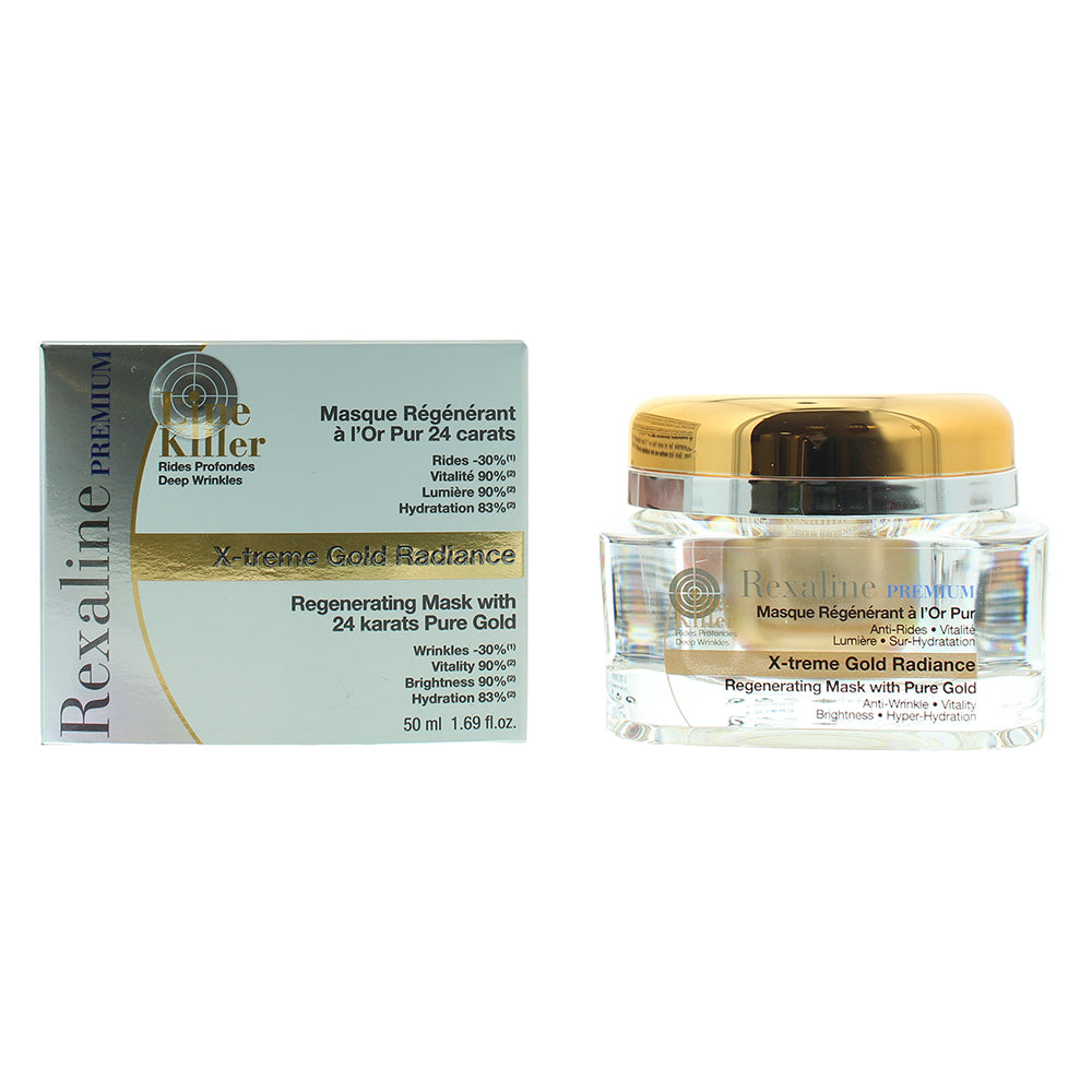 Rexaline Premium X-treme Gold Radiance Regenerating Mask With Pure Gold 50ml